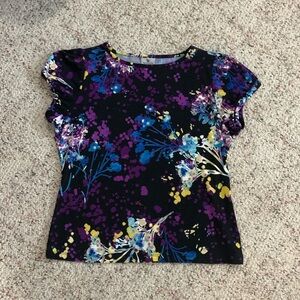 Worthington blouse petite stretch.